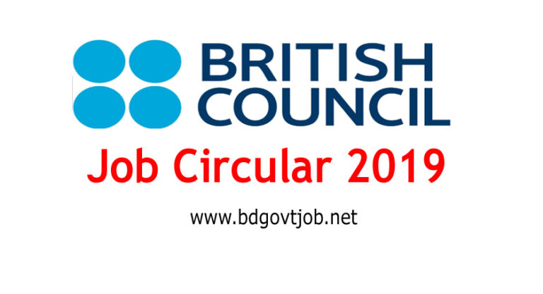 British Council Job Circular 2019