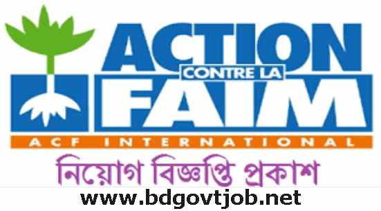 Action Contre La Faim ACF Job Circular