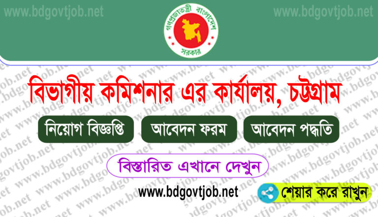 Chittagong Division job circular