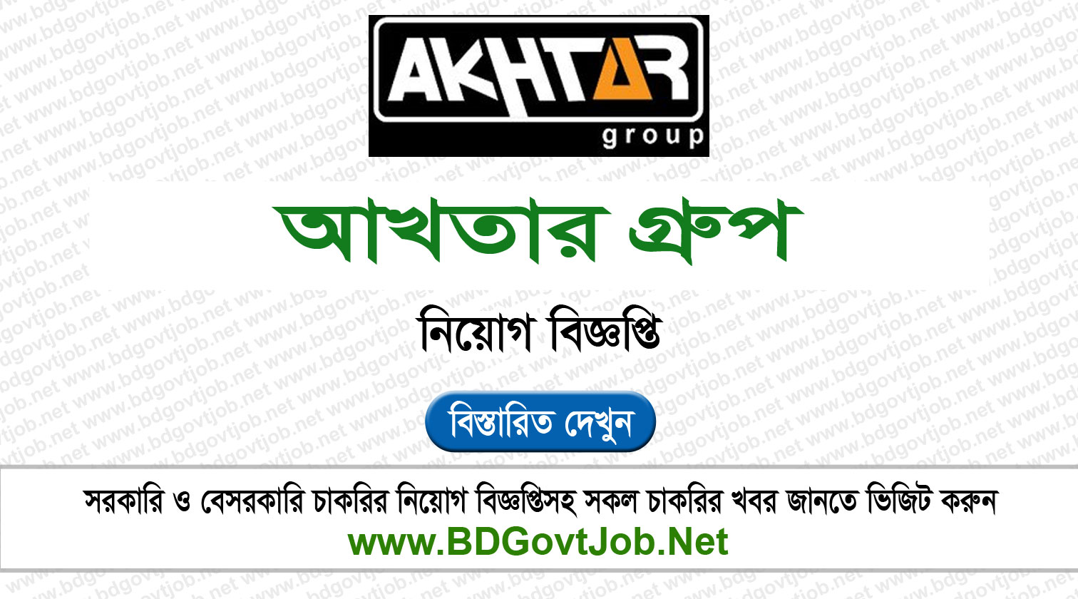 Akhtar Group Job Circular