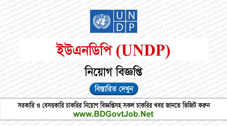 UNDP NGO Job Circular 2024