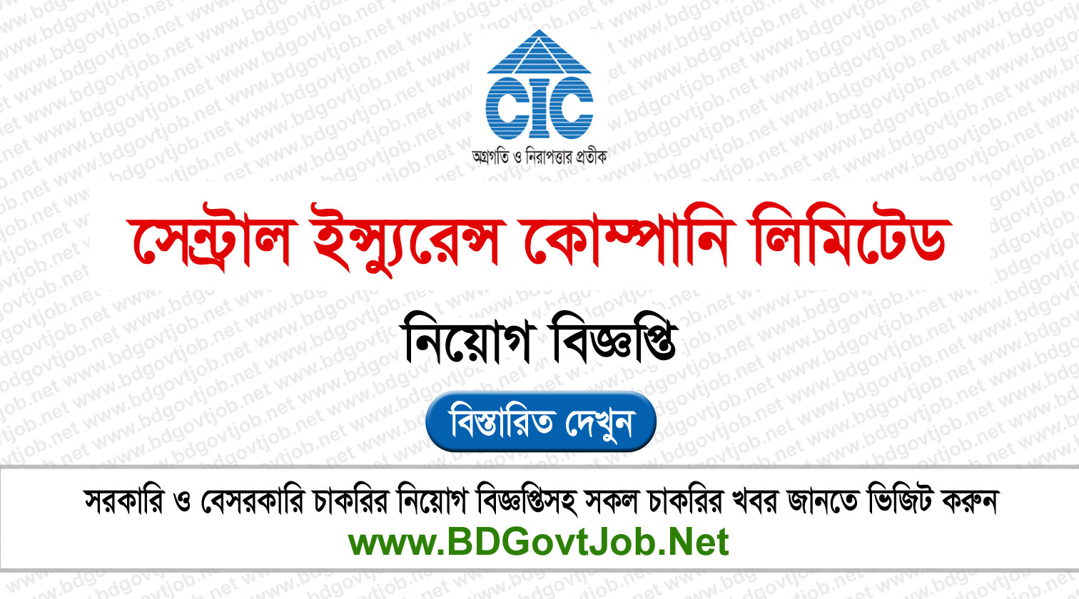 Central Insurance Company Limited Job Circular 2024