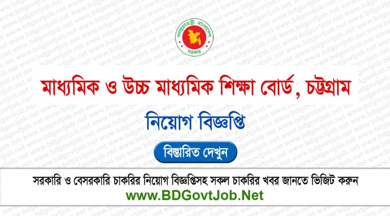 BISE CTG Job Circular 2025