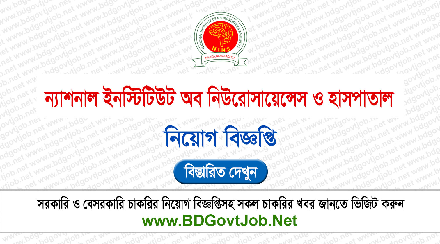 NINS Job Circular 2026 - nins.teletalk.com.bd Apply Circular page 1