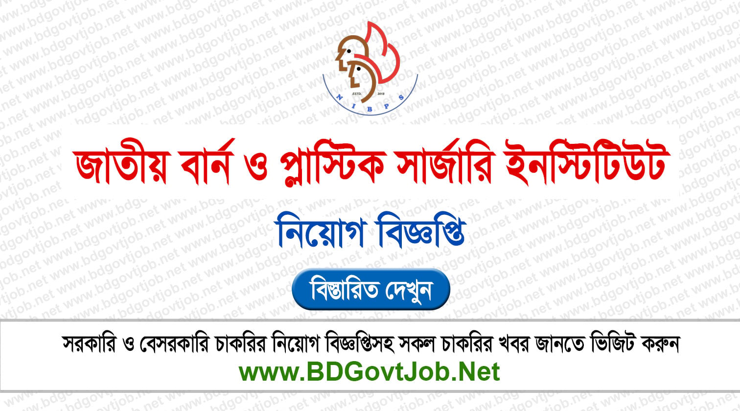 NIBPS Job Circular 2026 - nibps.teletalk.com.bd Apply Circular page 1
